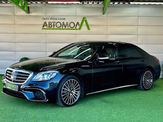 2014 Mercedes-Benz S-Класс 350 CDI BlueTEC Long 9G-TRONIC VI (W222, C217), чёрный, 3149000 рублей, вид 1