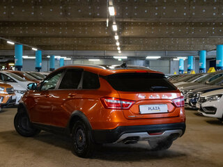 2020 Lada (ВАЗ) Vesta SW Cross I, оранжевый, 900000 рублей, вид 3