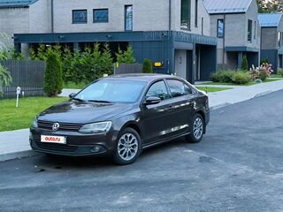 2013 Volkswagen Jetta VI, коричневый, 1000000 рублей, вид 1
