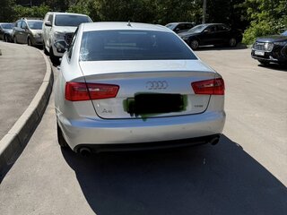 2014 Audi A6 IV (C7), серебристый, 1500000 рублей, вид 2