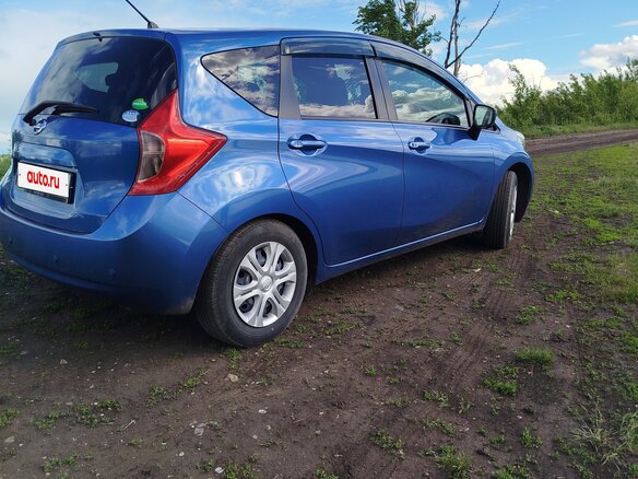 2016 Nissan Note II Рестайлинг, синий - вид 9