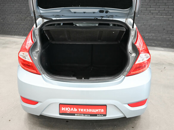 2012 Hyundai Solaris I, синий, 720000 рублей - вид 6