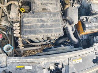 2021 Volkswagen Polo VI, белый, 550000 рублей, вид 3