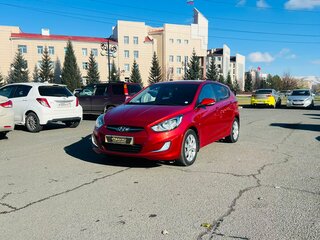 2012 Hyundai Solaris I, красный, 999000 рублей, вид 2