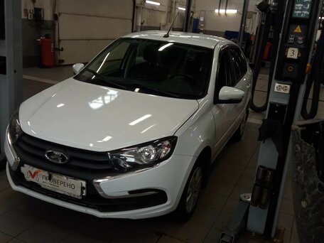 2023 Lada (ВАЗ) Granta I Рестайлинг, белый, 780000 рублей, вид 1