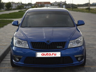 2010 Skoda Octavia RS II Рестайлинг, синий, 1220000 рублей, вид 1