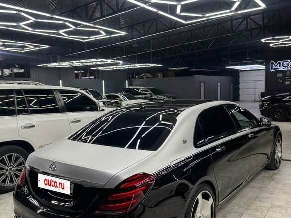 2016 Mercedes-Benz Maybach S-Класс 500 I (X222), чёрный, 3600000 рублей - вид 2