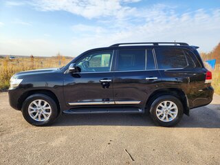 2016 Toyota Land Cruiser 200 Series Рестайлинг 2, чёрный, 5480000 рублей, вид 4