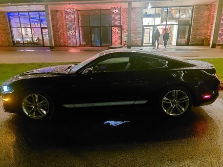 2019 Ford Mustang VI Рестайлинг, чёрный, 3250000 рублей, вид 4