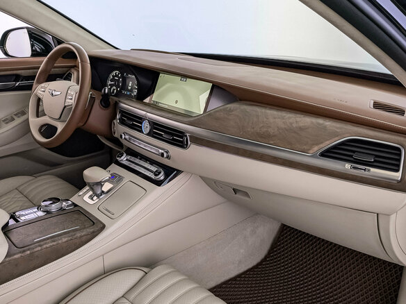 2022 Genesis G90 Limousine I Рестайлинг, чёрный, 5120000 рублей - вид 12
