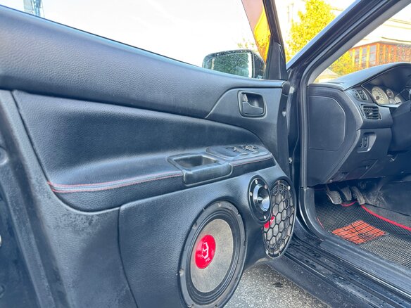 2006 Mitsubishi Lancer IX Рестайлинг, чёрный, 225000 рублей - вид 6