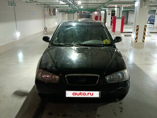 2001 Hyundai Elantra III (XD), чёрный, 200000 рублей, вид 2