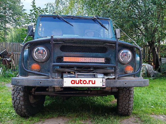 1996 УАЗ 31512, зелёный, 380000 рублей - вид 1