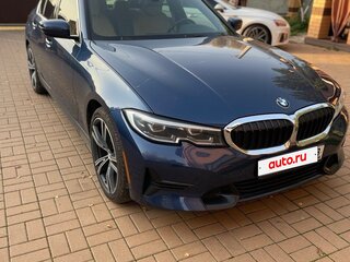 2021 BMW 3 серии 330i xDrive VII (G2x), синий, 3900000 рублей, вид 5