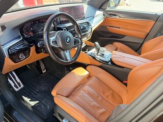 2020 BMW 6 серии Gran Turismo 620d xDrive IV (G32) Рестайлинг, чёрный, 4850000 рублей, вид 4