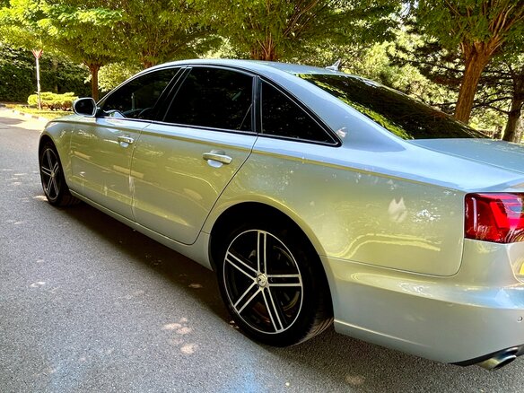 2014 Audi A6 IV (C7), серебристый, 1890000 рублей - вид 20
