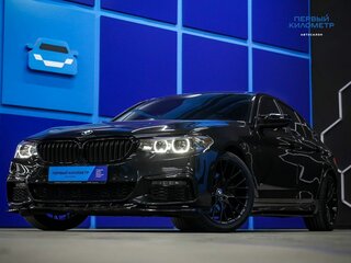 2018 BMW 5 серии 520i VII (G30/G31/G38), чёрный, 2900000 рублей, вид 1