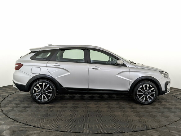 2023 Lada (ВАЗ) Vesta SW Cross I Рестайлинг (NG), серебристый, 1350000 рублей - вид 3