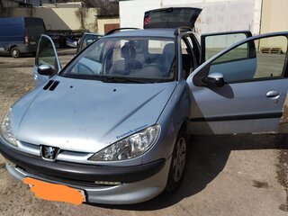 2002 Peugeot 206, голубой, 230000 рублей, вид 1