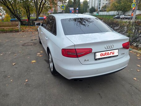 2013 Audi A4 IV (B8) Рестайлинг, белый, 950000 рублей, вид 4