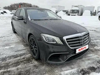2017 Mercedes-Benz S-Класс AMG 63 AMG Long III (W222, C217) Рестайлинг, чёрный, 7750000 рублей, вид 3