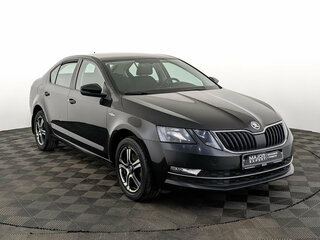 2018 Skoda Octavia III (A7) Рестайлинг, чёрный, 1625000 рублей, вид 3