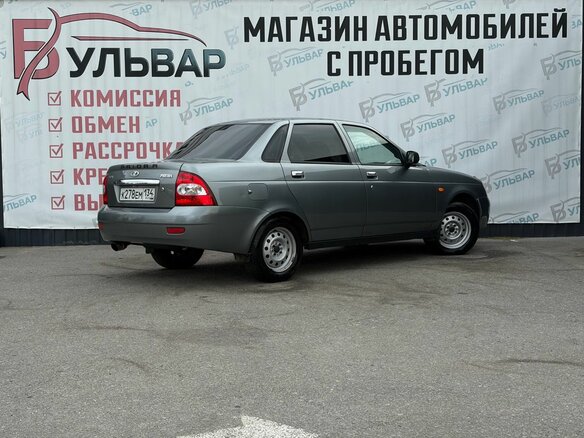 2008 Lada (ВАЗ) Priora Premier I, серый, 299007 рублей - вид 5