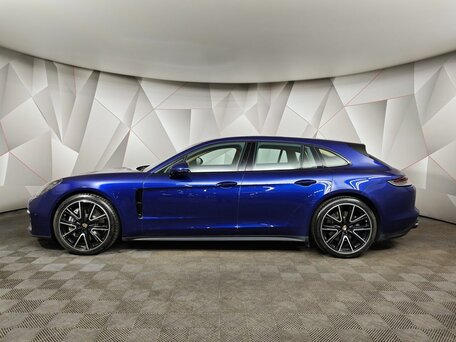 2021 Porsche Panamera 4 Sport Turismo II Рестайлинг, синий, 8100000 рублей, вид 5