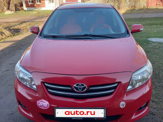 2008 Toyota Corolla X (E140, E150), красный, 650000 рублей, вид 1