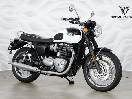 2016 Triumph Bonneville T120, белый, 917000 рублей, вид 5