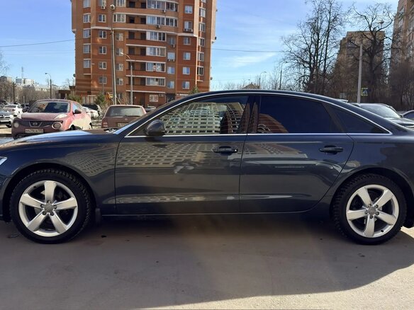 2014 Audi A6 IV (C7), синий, 2300000 рублей - вид 16