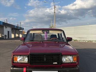 2004 Lada (ВАЗ) 2107, пурпурный, 150000 рублей, вид 1