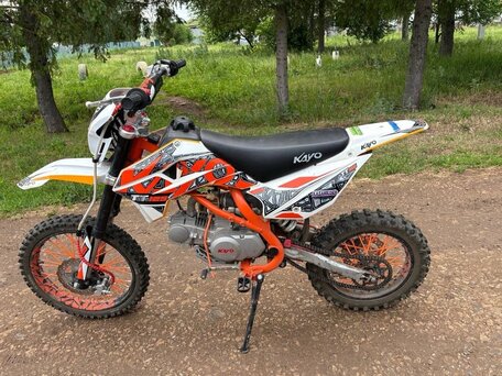 2025 Kayo Basic TT125, оранжевый, 65000 рублей, вид 4