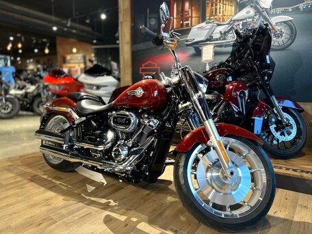 2024 Harley-Davidson Fat Boy, красный, 3400000 рублей, вид 3