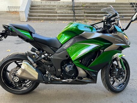 2018 Kawasaki Z 1000SX, зелёный, 875000 рублей, вид 5