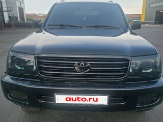 2000 Toyota Land Cruiser 100 Series, чёрный, 1600000 рублей, вид 2