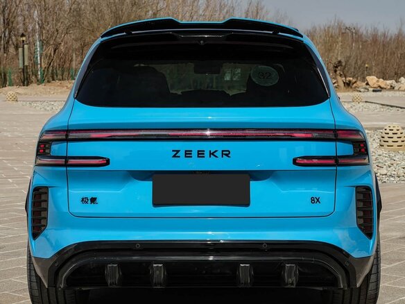 2026 Zeekr 8X Dawn, голубой - вид 13