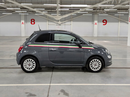 2019 Fiat 500 II Рестайлинг, серый, 975000 рублей, вид 4