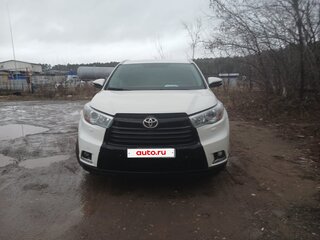 2014 Toyota Highlander III (XU50), белый, 2700000 рублей, вид 1