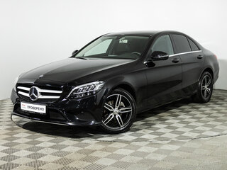 2018 Mercedes-Benz C-Класс 180 IV (W205) Рестайлинг, чёрный, 2549585 рублей, вид 1