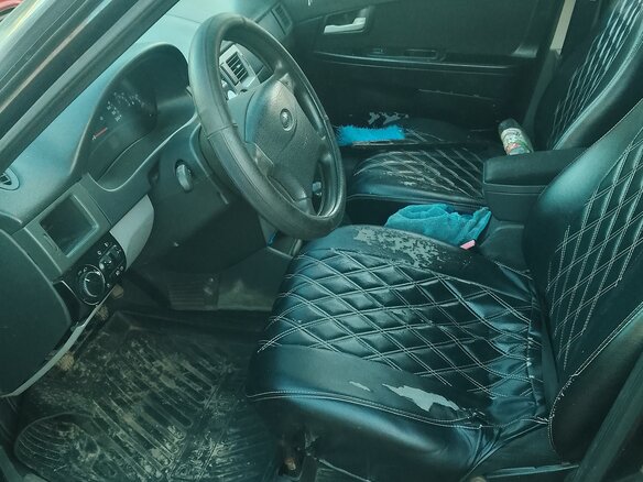 2009 Lada (ВАЗ) Priora I, чёрный, 150000 рублей - вид 6