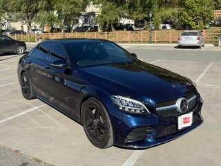 2018 Mercedes-Benz C-Класс 180 IV (W205) Рестайлинг, синий, 2200000 рублей, вид 1