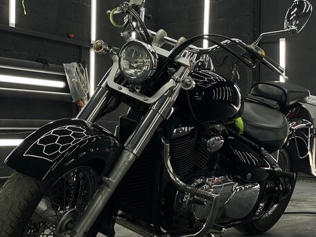 2001 Suzuki Intruder VL 400 Classic, чёрный, 395000 рублей, вид 3