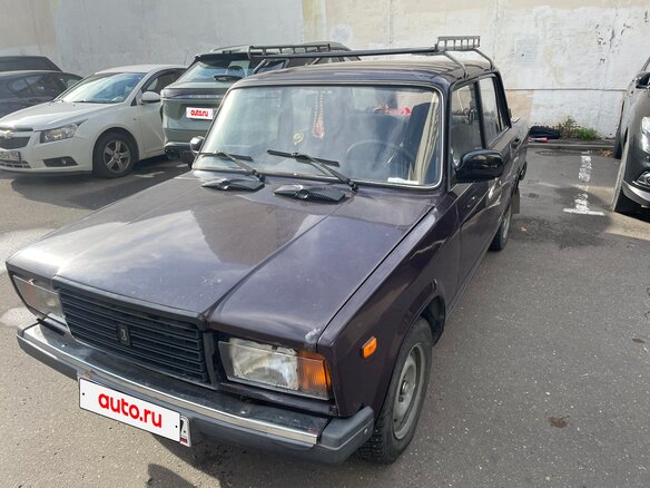 2008 Lada (ВАЗ) 2107, коричневый, 169000 рублей - вид 1
