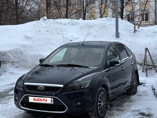 2008 Ford Focus II Рестайлинг, чёрный, 430000 рублей, вид 1