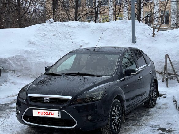 2008 Ford Focus II Рестайлинг, чёрный, 430000 рублей