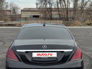 2016 Mercedes-Benz S-Класс 350 CDI BlueTEC Long 9G-TRONIC VI (W222, C217), чёрный, 3799000 рублей, вид 4