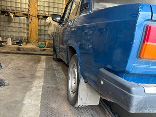 2008 Lada (ВАЗ) 2107, синий, 95000 рублей, вид 4