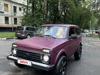 1997 Lada (ВАЗ) 2121 (4x4) I Рестайлинг, пурпурный, 200000 рублей, вид 3
