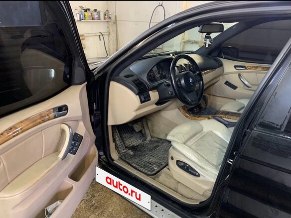 2004 BMW X5 4.4i I (E53) Рестайлинг, чёрный, 1500000 рублей - вид 15
